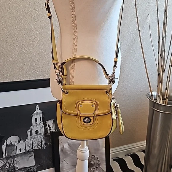 💛Coach Legacy Mini Wilis Bag with Charms and Matching Card Holder, NOT OUTLET💛 - Picture 2 of 12